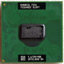 INTEL PENTIUM M 725A 1.6GHZ/2/400 SOCKET mPGA478C