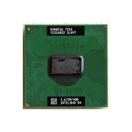 INTEL PENTIUM M 725A 1.6GHZ/2/400 SOCKET mPGA478C