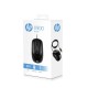 HP X900 wired mouse usb black