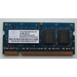 NANYA 512MB PC2-5300S-555 DDR2 667MHZ SODIMM